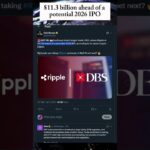 $11,300,000,000 XRP RIPPLE IPO INCOMING! (FULL VID OUT NOW!) #shorts