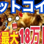 【ビットコイン】年末最大18万ドル到達の可能性！？