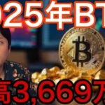 ビットコイン2025年25万ドル(3,669万円)？最高価格予想まとめ