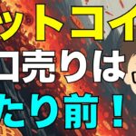 ビットコイン（BTC）今の相場で大口売りは当たり前！
