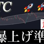 🚀ビットコイン爆上げ準備完了！そろそろ飛ぶ。BTCUSD