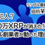 【速報】Ripple共同創業者が5000万XRPを送金！XRP価格に影響はあるのか？