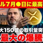 【リップル緊急速報】今からでも買え！XRPの取引量が過去最高水準を突破し今週史上最高値へ。《ビットコイン リップル XRP 仮想通貨 暗号通貨》