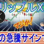 最新【リップルXRP】過去に630%の急騰に繋がったMVRVサインでた！なお過熱感も注意！