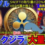 リップル（XRP)が遂にUSDT超え！時価総額第3位に！SWIFTの取引量20％を狙う！XRPLがSWIFTを超越する！XRPの時代がきたぁぁぁ！