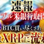 リップルが次はビットコインの立ち位置になる。ビットコインが戦争が始まってます。