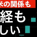 【日米の関係も】日経平均株価のチャートも怪しいやん！