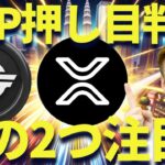リップルとステラルーメンが最強！下落で買えるポイント話します！