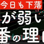 【米株が今日も下落】最近の株が弱い1番の理由はやはりこれ！