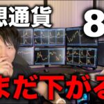 【予想】仮想通貨は、2025年8月にまだ下がる。