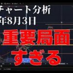 2025年8月3日ビットコイン相場分析