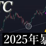 ⚠️「やばい」2025年ビットコイン暴落か。BTCUSD