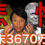 ビットコイン トランプ新関税で悲惨な影響！でも年末25万ドル(3,670万円)？【仮想通貨 米国株 日本株 最新情報】