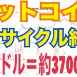 🚀【速報】ビットコイン4年サイクル崩壊!? 次は3700万円到達か!?