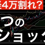 【日経先物4万円割れ】3つのショックに市場は動揺！雇用統計、企業決算など
