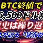 BTC終値で116,500ドル割れ…歴史は繰り返す、NUPLが語る「暴落の予兆」