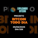 PROJETO BITCOIN TODO DIA 09/06/25 #BTCTodoDia #Investimentos #Altcoins #Criptomoedas #Altseason #SOL