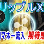 最新【リップルXRP】「機関マネー流入」ポテンシャルが開花する期待感！