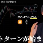 ビットコイン→イーサリアム（今ここ）→アルトコイン