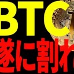 【仮想通貨】ビットコインが遂に割れた！〇〇ドルの攻防で今後の方向性が決まる！