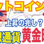 「仮想通貨の黄金時代」到来！？ビットコイン上昇の兆し！？下落警戒サイン！？