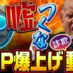 リップル速報　youtubeの価格ぶっ飛びXデー情報は全部ウソです。