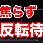 録画中に急落。焦らず拾うポイント。ビットコイン/BTC, イーサリアム/ETH, ソラナ/SOL XRP BNB DOGEのチャート分析。