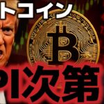 ビットコインは今週のCPIで全てが決まる。１０万ドル割れの可能性もある？？
