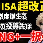 【超朗報!!】新NISA神改正キタ!!今後の投資先はFANG一択となる理由とは!?【S&P500,NASDAQ,資産形成,米国株,セミリタイア,FIRE,ナスダック100,新NISA改正,拡充】