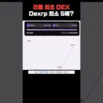 리플 생태계 dexrp 주목해볼 이유