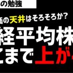 日経平均株価はどこまで上昇するのか？そろそろ天井なのか？ズボラ株投資