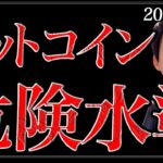 ビットコイン暴落水準に到達【ゴールド,ナスダック,ドル円】