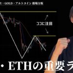【米】10月利下げ確定か。　仮想通貨の重要ラインが明確になっている　【BTC・ETH・ドル円・GOLD・アルトコイン】