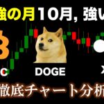 【10月絶好調！】直近のビットコイン・ドージコイン・リップルの見解について　#btc #doge #xrp #仮想通貨 #暗号資産