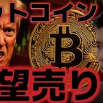 ビットコイン続落が続き11万ドル割れ。市場は失望売りが出た？？