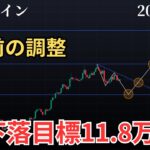 【📈ビットコイン爆上げ前の調整❗️下落余地は11.8万ドル❗️】