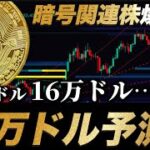 【バブル】ビットコイン年末20万ドル予測と暗号資産関連株の爆上げ。米雇用統計延期も警戒要素はまだ有り？PerpDEXアルトの現状
