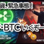 【緊急速報】トランプ関税でBTC・XRP大暴落しない！？中国と協力でチャートは？ | リップル大型買収で未来を占う【相場分析】