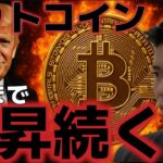 ビットコインFRB利下げ期待で年末まで上昇が続く！？保有者も蓄積を継続中！！