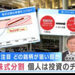 新NISAで注目 どの銘柄が狙い目か 増える株式分割 個人は投資のチャンス？【NIKKEI NEWS NEXT】