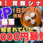 【緊急】XRP暴落は仕組まれていた!? クジラが1日50億円売却する裏で始まる1万円覚醒シナリオ！