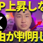 【XRP】リップルが上昇しない理由が判明しました・・・