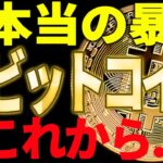 ビットコイン遂に10万ドル割れ！ただ、本当の暴落はこれから⁉絶対見てください！