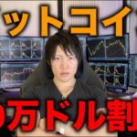 ビットコインが10万ドル割れ！下落トレンドが本格化。アルトも全般暴落。今後の値動き、ポートフォリオ、投資の考え方、含み益含み損、今売買すべきかについて話します。