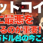 ビットコイン（BTC）投資！常に最悪を考えるのが重要！〜様子見を理由に先送りは厳禁！10万ドル台の今こそ！