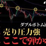 【週明け予想】ビットコイン「ダブルボトム否定」の可能性。先週負けた人は見ろ：BTCUSD分析