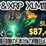 【緊急】仮想通貨市場が急騰！BTCとXRPが主導する回復の「本当の理由」とは？次に目指す「価格暴騰ライン」を徹底解説【ビットコイン|リップル|相場分析】