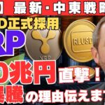 【重要】リップルの最新中東戦略とは‥RLUSD正式採用で100兆円がXRPに直撃、価格暴騰の理由徹底解説！