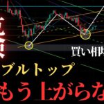 ⚠️【超危険】ビットコインこのWトップ見逃すと「大火傷します」：BTCUSD分析