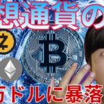 ビットコイン2026年5.6万ドルに暴落？ 仮想通貨の冬到来か。